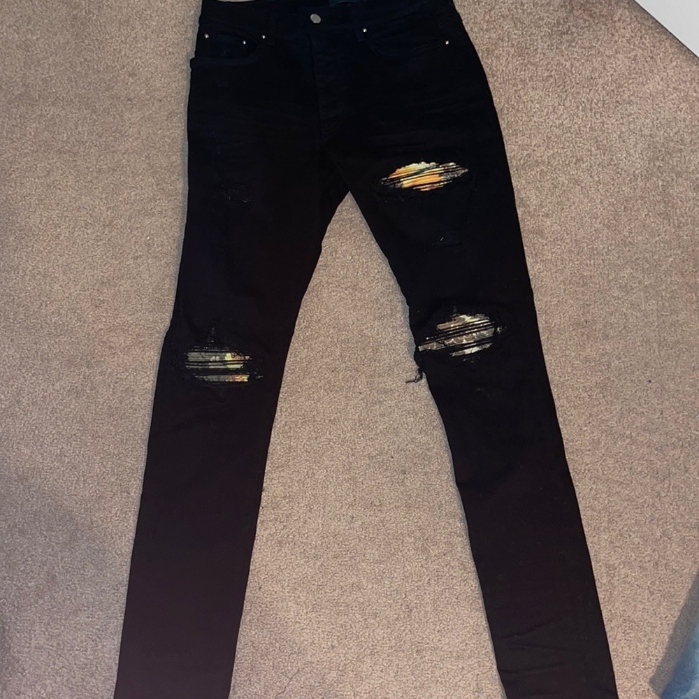 Amiri MX1 Aloha Jeans